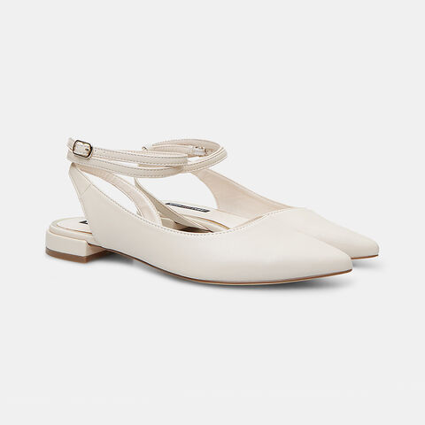 zapatos destalonados de mujer Bata Red Label, Beige zapatos destalonados de mujer Bata Red Label, Beige